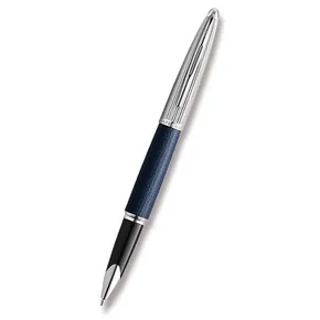 Waterman Carene SE blauer Lederkugelschreiber